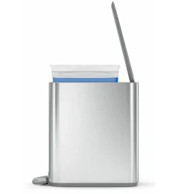 simplehuman Prullenbak Liner Pocket Zilver 5L Best