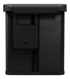 Prullenbak Simplehuman Rechthoekig Met Sensor Recycle Matzwart Staal 34+24L