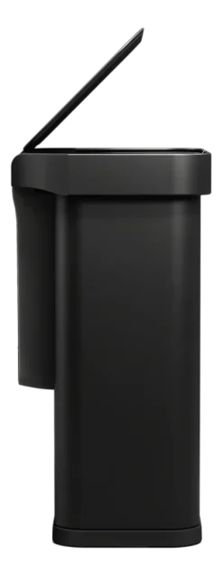 simplehuman Prullenbak Rechthoekig Met Sensor Matzwart Staal 58L