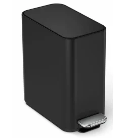 simplehuman Prullenbak Slim Zwart 5L Discount