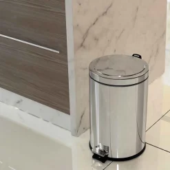 Prullenbak Tramontina Brasil Zilver 12 L