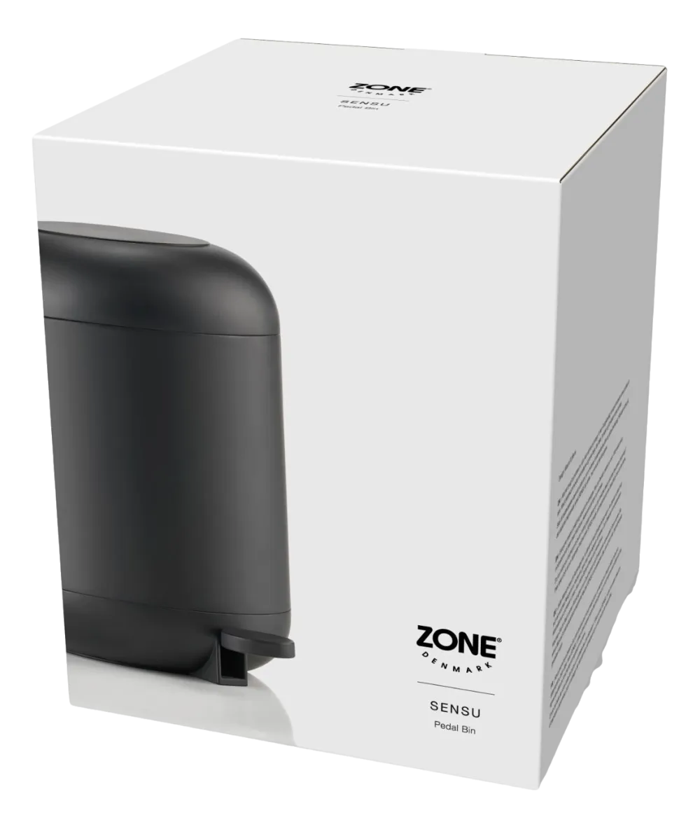 Zone Denmark Prullenbak Sensu Black 4L Best