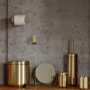 Prullenbak Zone Denmark Ume Brass Finish