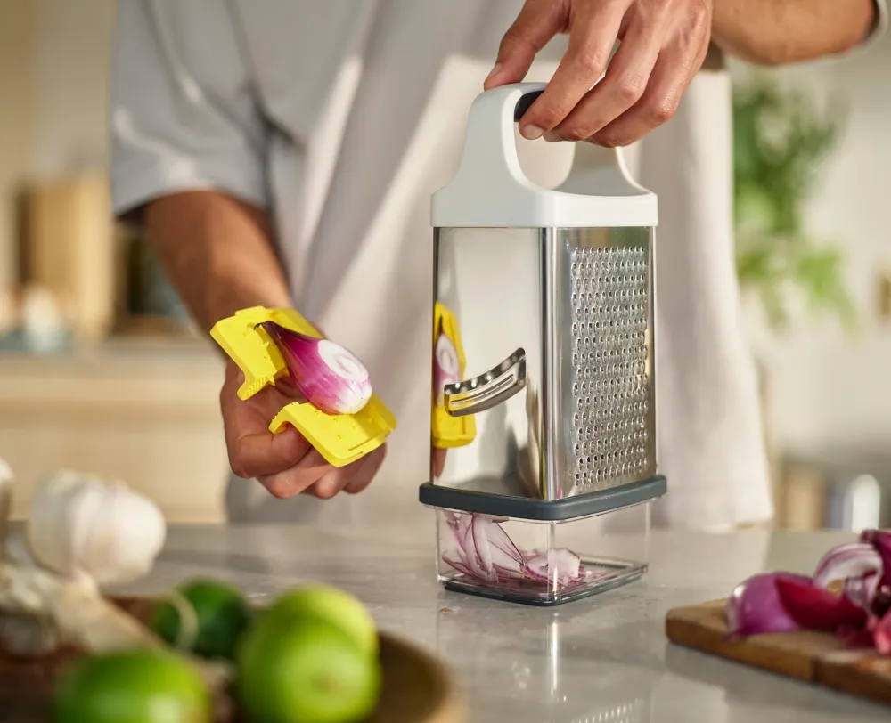Joseph Joseph Rasp Multi-Grip Box Grater Zilver Sale