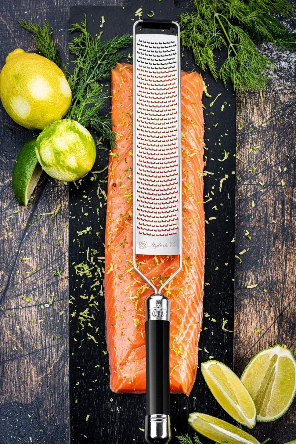 Rasp Laguiole Style de Vie Premium Line Zester Zwart