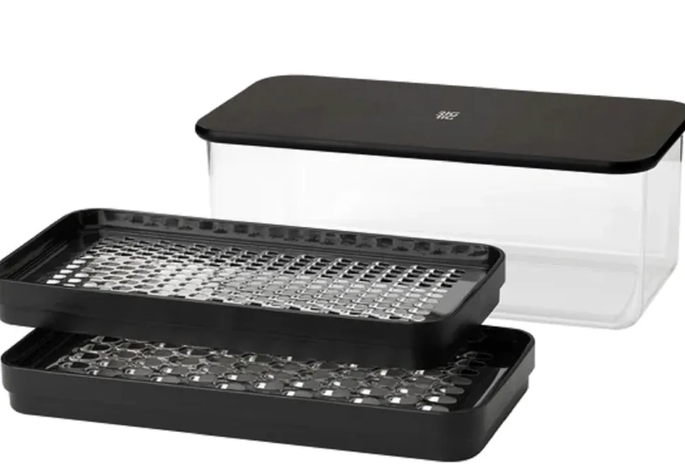 Rasp Rig-Tig Grate-It met Container Black