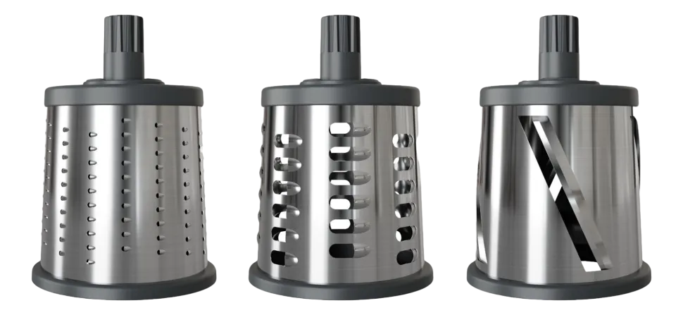 Rasp Zyliss Gourmet Drum Grater Grey