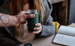 Reisbeker Black+Blum Travel Cup Glass Groen 340 ml