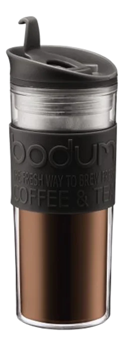 Bodum Reisbeker Travel Mug Black 450 ml Hot