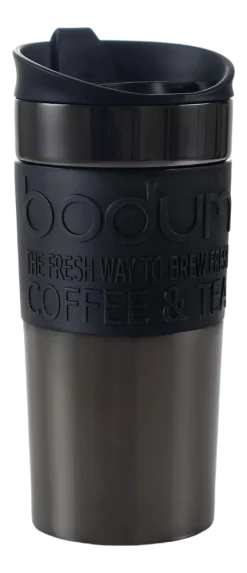 Reisbeker Bodum Travel Mug Dubbelwandig RVS Bruin 350 ml