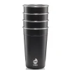 Reisbeker Mizu Party Cup Black 500ml (4-Delig)