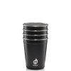 Reisbeker Mizu Party Cup Black 300ml(4-Delig)