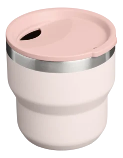 Reisbeker Stanley The Stay Hot Stacking Camp Cup 0,29L Rose Quartz