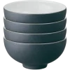 Denby Rijstkom Impression Charcoal 480 ml (Set van 4) New