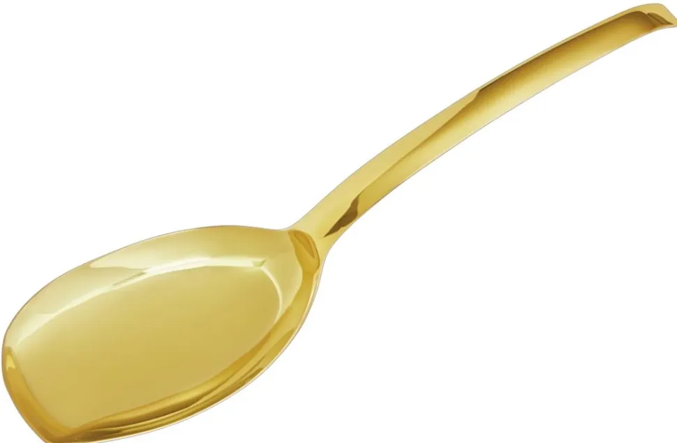 Rijstlepel Sambonet Living Gold PVD 28 cm