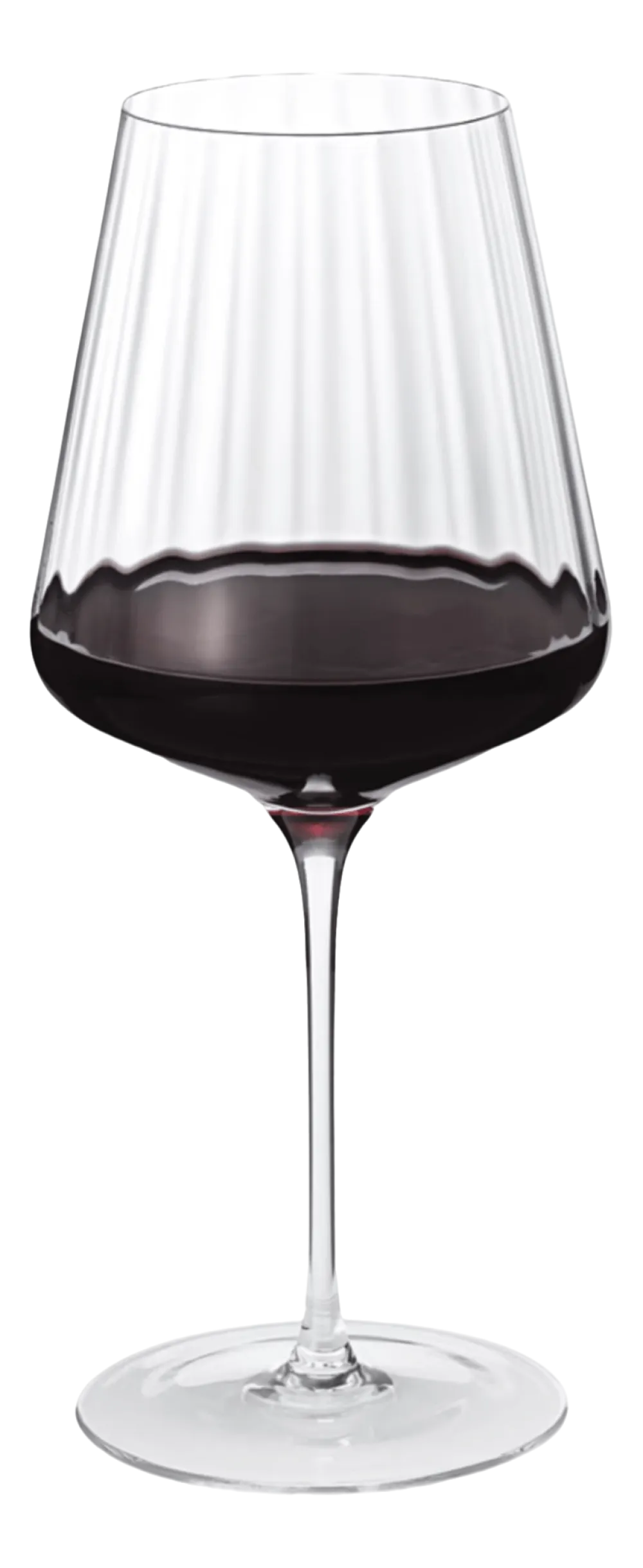 Georg Jensen Rode Wijnglas Bernadotte Crystaline 540 ml (Set van 6) New