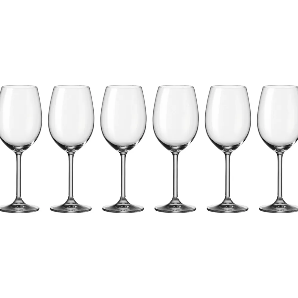 Leonardo Rode Wijnglas Daily 460ml (6-delig) Clearance
