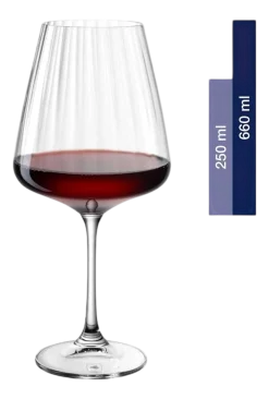 Leonardo Rode Wijnglas Paolo 660 ml (Set van 4) Best