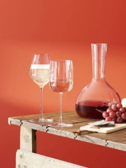 Rode Wijnglas L.S.A. Borough 660 ml (4-Delig)