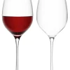 L.S.A. Rode Wijnglas Wine Goblet 850 ml (set van 2) New