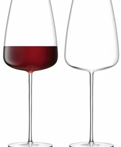 Rode Wijnglas L.S.A. Wine 800 ml (2-Delig)