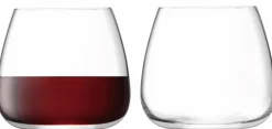 L.S.A. Rode Wijnglas Wine 385 ml (2-Delig) Outlet