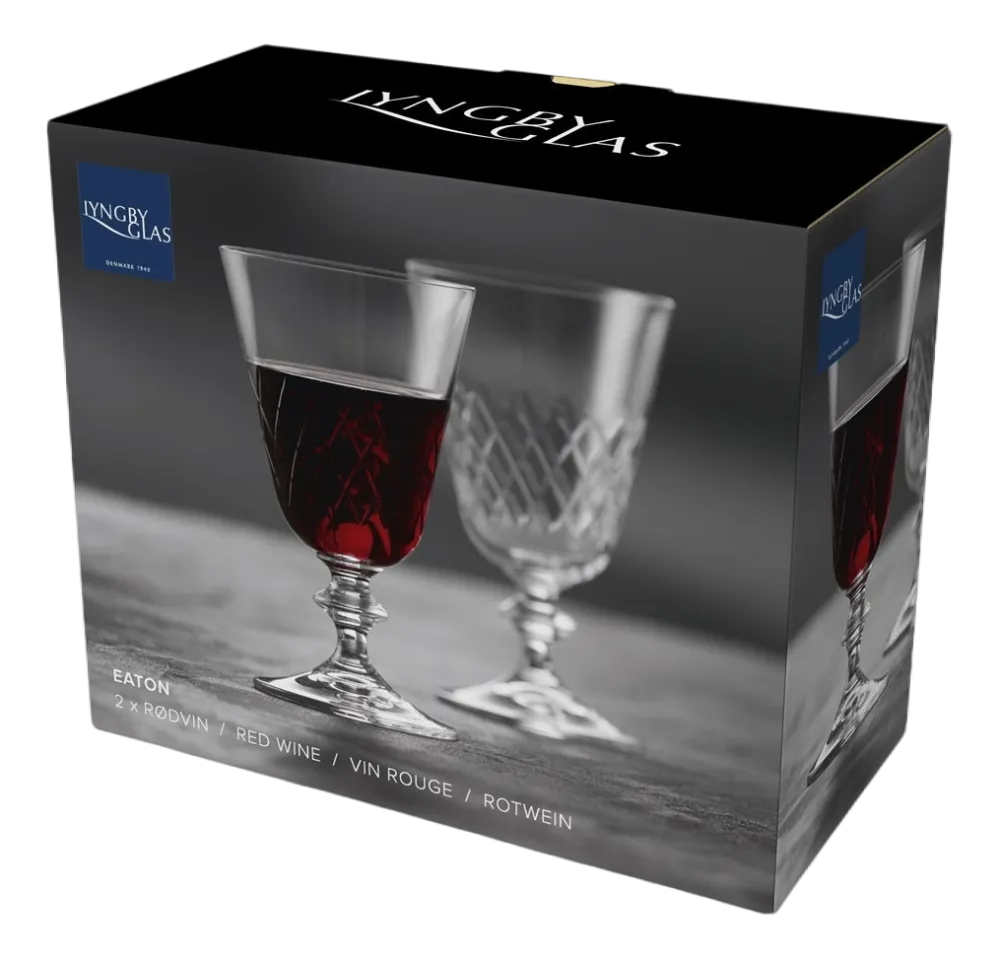 Lyngby Rode Wijnglas Eaton Clear 260 ml (Set van 2) Sale