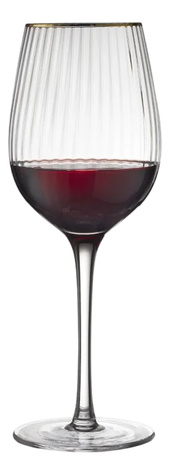 Rode Wijnglas Lyngby Palermo Transparent 400 ml (Set van 4)