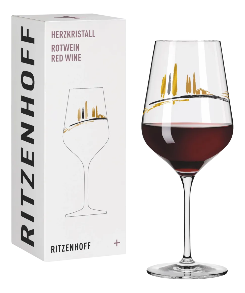 Rode Wijnglas Ritzenhoff Herzkristall #11 570 ml