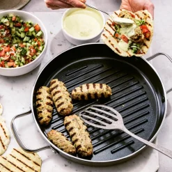 Ronde Grillpan Dagelijkse Kost Door Jeroen Meus Met Keramische Antikleeflaag 28 cm