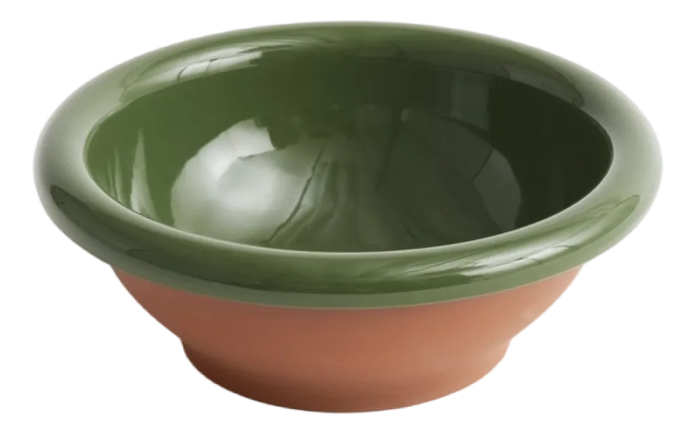 HAY Salad Bowl Barro Green Small Ø21 x H7,5