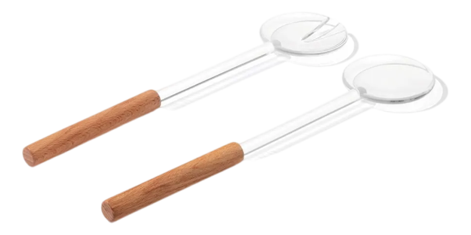 Saladebestek Bodum Nissen L Bruin 31,5 cm