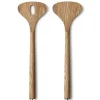 Saladebestek Georg Jensen Alfredo Eikenhout (2-delig)