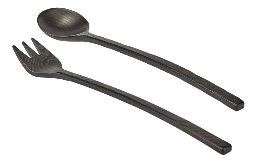 Serax Saladebestek La Mère Tableware By Marie Michielssen Black (Set van 2) New