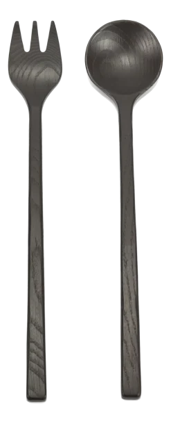 Serax Saladebestek La Mère Tableware By Marie Michielssen Black (Set van 2) New