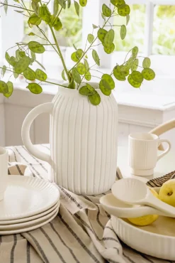 VT Wonen Saladebestek vtwonen Salad Servers Ceramic Offwhite (Set van 2) Discount
