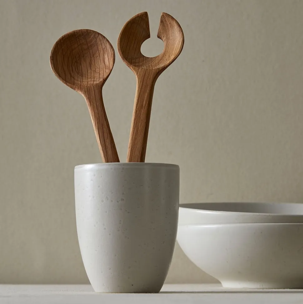 Saladelepels Bitz Eiken 24 cm