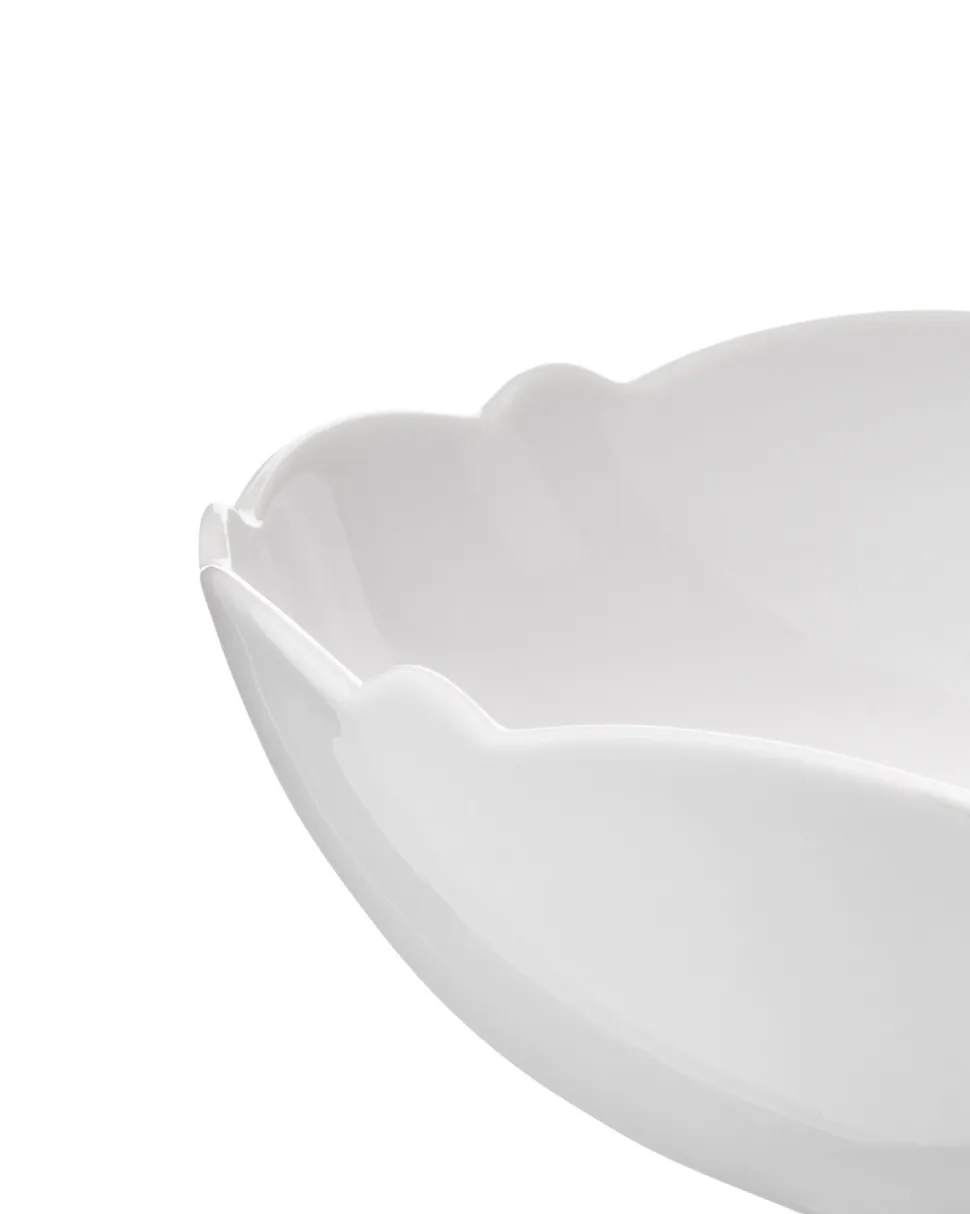 Saladeschaal Alessi Dressed White Porcelain 29,5 cm