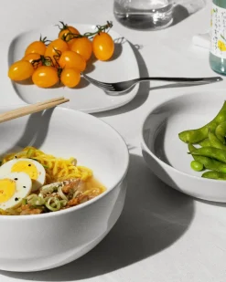Saladeschaal Alessi Itsumo White Porcelain 25 cm
