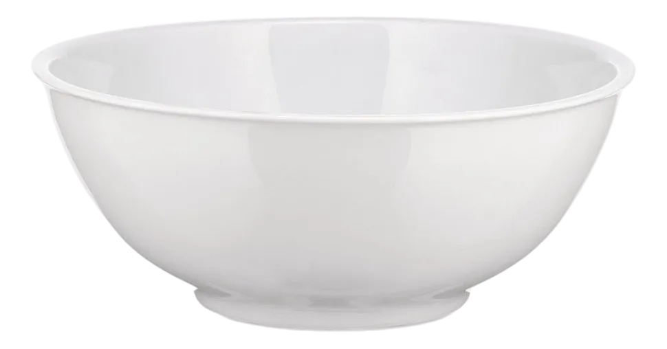 Saladeschaal Alessi PlateBowlCup White Porcelain 21 cm