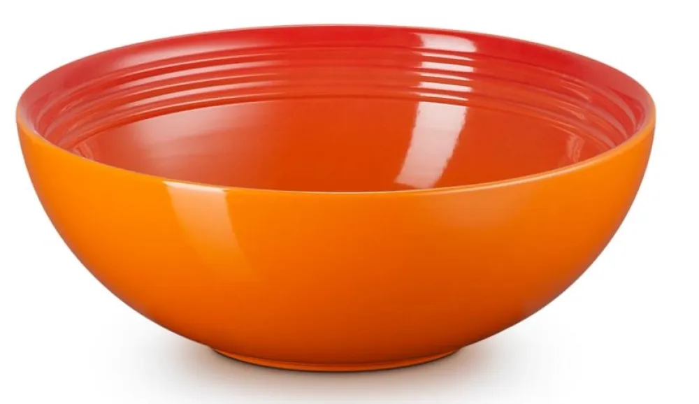 Le Creuset Saladeschaal Oranjerood 24 cm Outlet