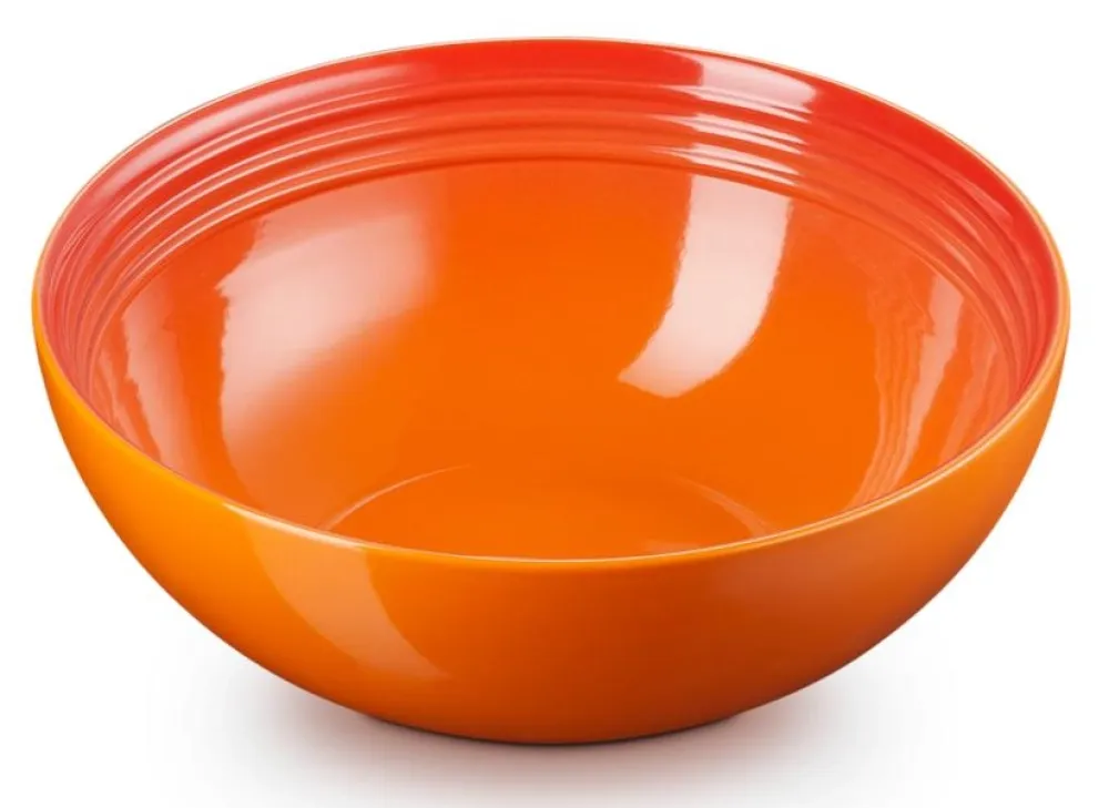 Le Creuset Saladeschaal Oranjerood 24 cm Outlet
