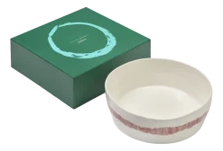 Saladeschaal Serax Feast Tableware By Ottolenghi White Red 28,5 x 9,5 cm