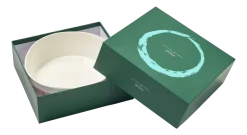 Saladeschaal Serax Feast Tableware By Ottolenghi White Red 28,5 x 9,5 cm
