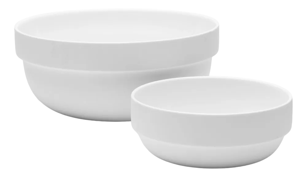 Serax Saladeschaal Passe-Partout Tableware By Vincent Van D White Matt 24 x 10 cm