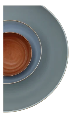 Saladeschaal Serax Terres De Rêves Tableware By Anita Le Gr Smoky Blue 27 x 8,8 cm