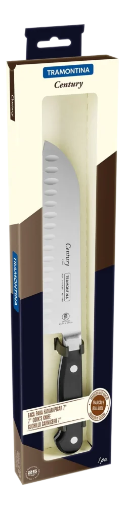 Santokumes Tramontina Century Zwart 18 cm