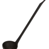 Sauslepel Paderno Series 12900 Pa+plus Black 6,5 cm Geperforeerd
