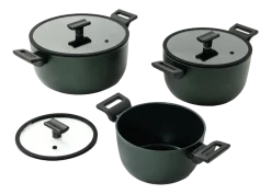 Sauspan Sambonet Titan Pro Green Double Induction 2 Handles 24 cm
