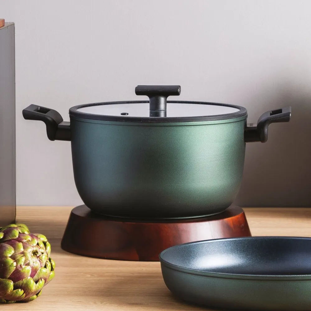 Sambonet Sauspan Titan Pro Green Double Induction 2 Handles 20 cm Outlet
